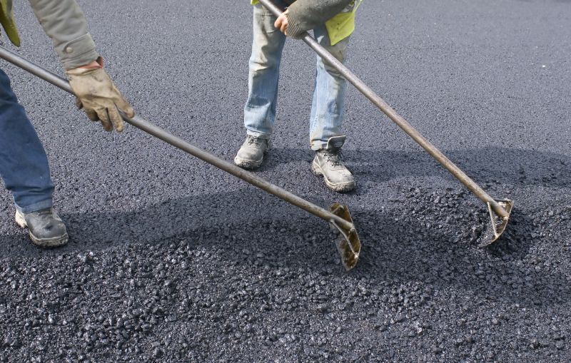 Local Asphalt Driveway Paving pros at work
